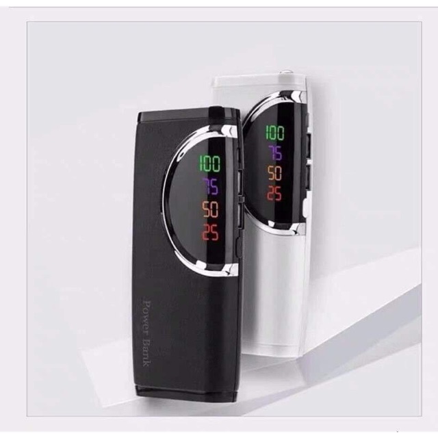 Pin sạc dự phòng LCD hình bán nguyệt 30000mah