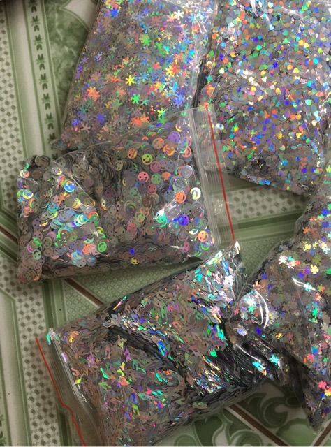 Kim tuyến hình gói 50 gr đa sắc 7 màu