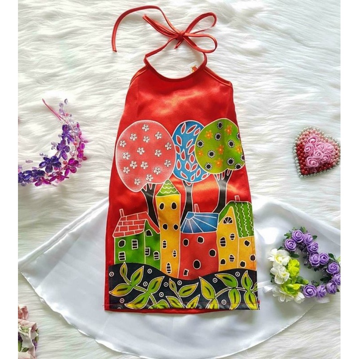 Yếm kèm chân váy cho bé size 6-18kg