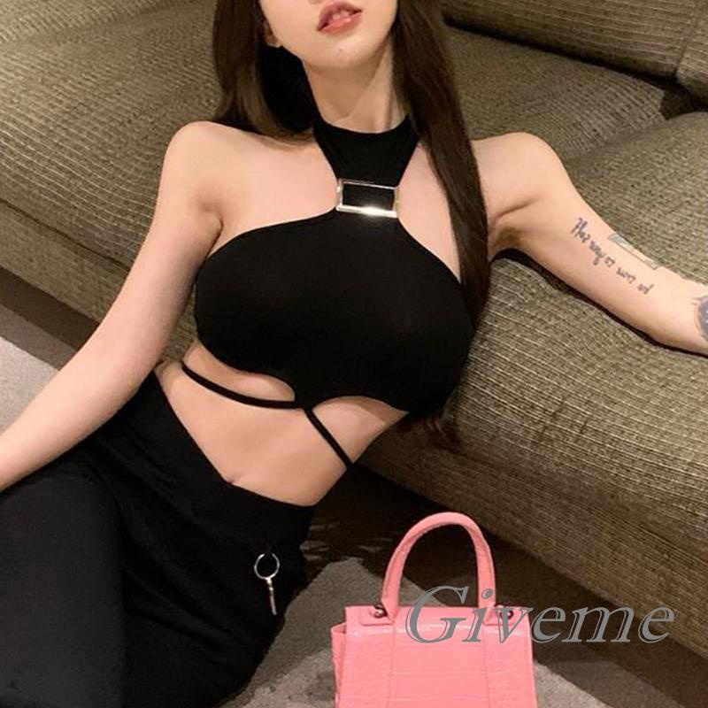 Áo Nữ Không Tay Hở Lưng Thắt Dây Thời Trang