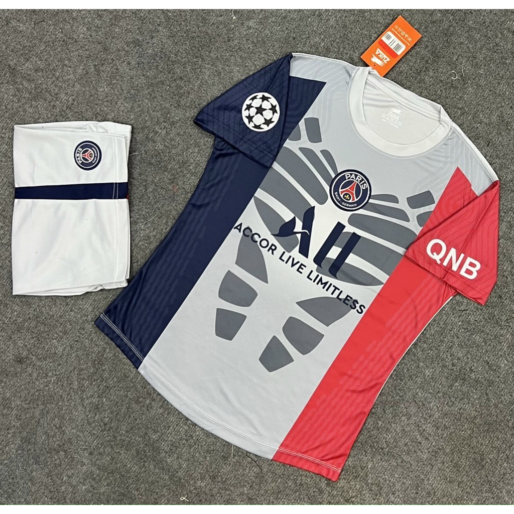 Bộ quần Áo bóng đá PSG 2022 Thun Thái Cao Cấp