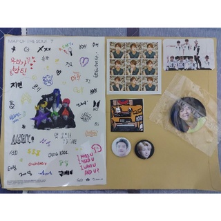 Sticker và standee off BTS