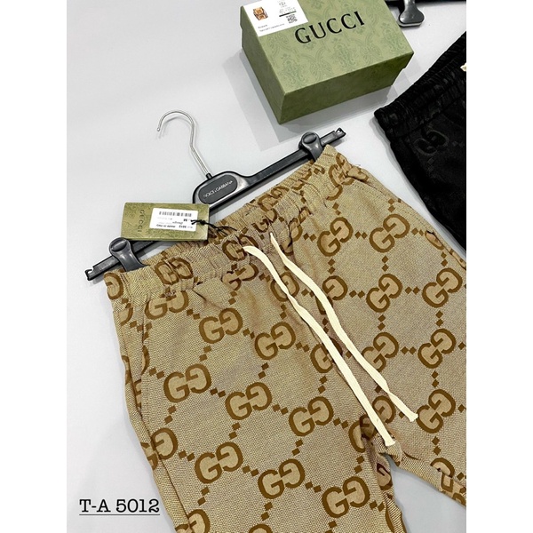 Quần Dài GC Nam Thêu Chữ To Cao Cấp - Quần GC Nam Vải Dệt Cao Cấp