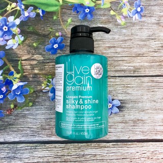 Dầu gội giữ màu nước hoa Silky & Shine Shampoo Livegain 450ml