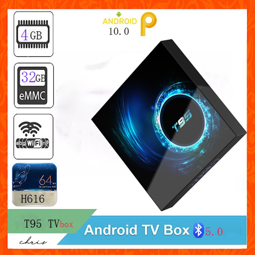 android tivi box t95 giá rẻ bất ngờ, có bluetooth, wifi kép, được cài sẵn ứng dụng giá rẻ đáng để mua