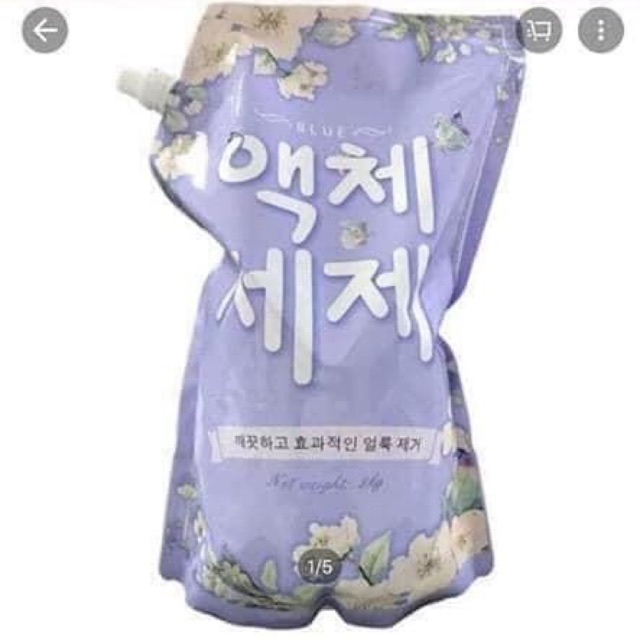 Nước giặt xả Blue HÀN QUỐC túi 2kg hương thảo mộc