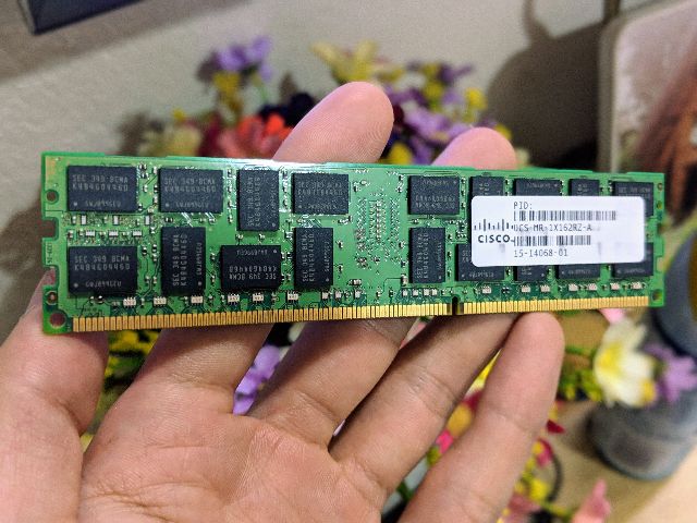 [RẺ NHẤT] Ram REG ECC DDR3 16gb buss 1866 ( Không hỗ trợ cpu Core i và H61-H81-H110)