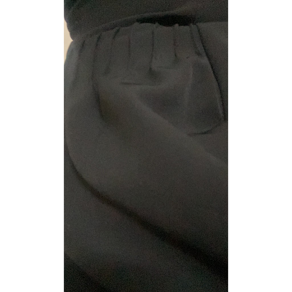 [CÓ SẴN] Đầm maxi đi biển màu đen cổ tròn, tay phồng bigsize váy đầm nữ đẹp đi biển giá rẻ | BigBuy360 - bigbuy360.vn