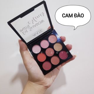 Phấn mắt amuse 9 color cam đào - cam đất
