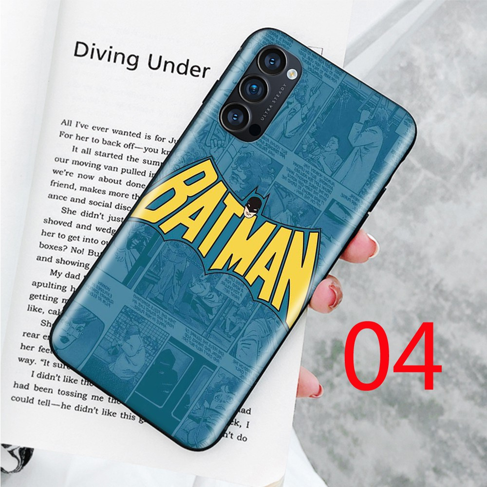 Ốp Điện Thoại Mềm Hình Batman Cho Samsung Galaxy Note 8 9 20 Ultra A2 Core J7 Prime Pro