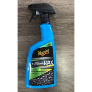 [Meguiar's] Hybrid Ceramic Wax dạng xịt, sử dụng sau khi rửa xe, tạo hiệu úng lá sen, kéo dài tới 30 ngày