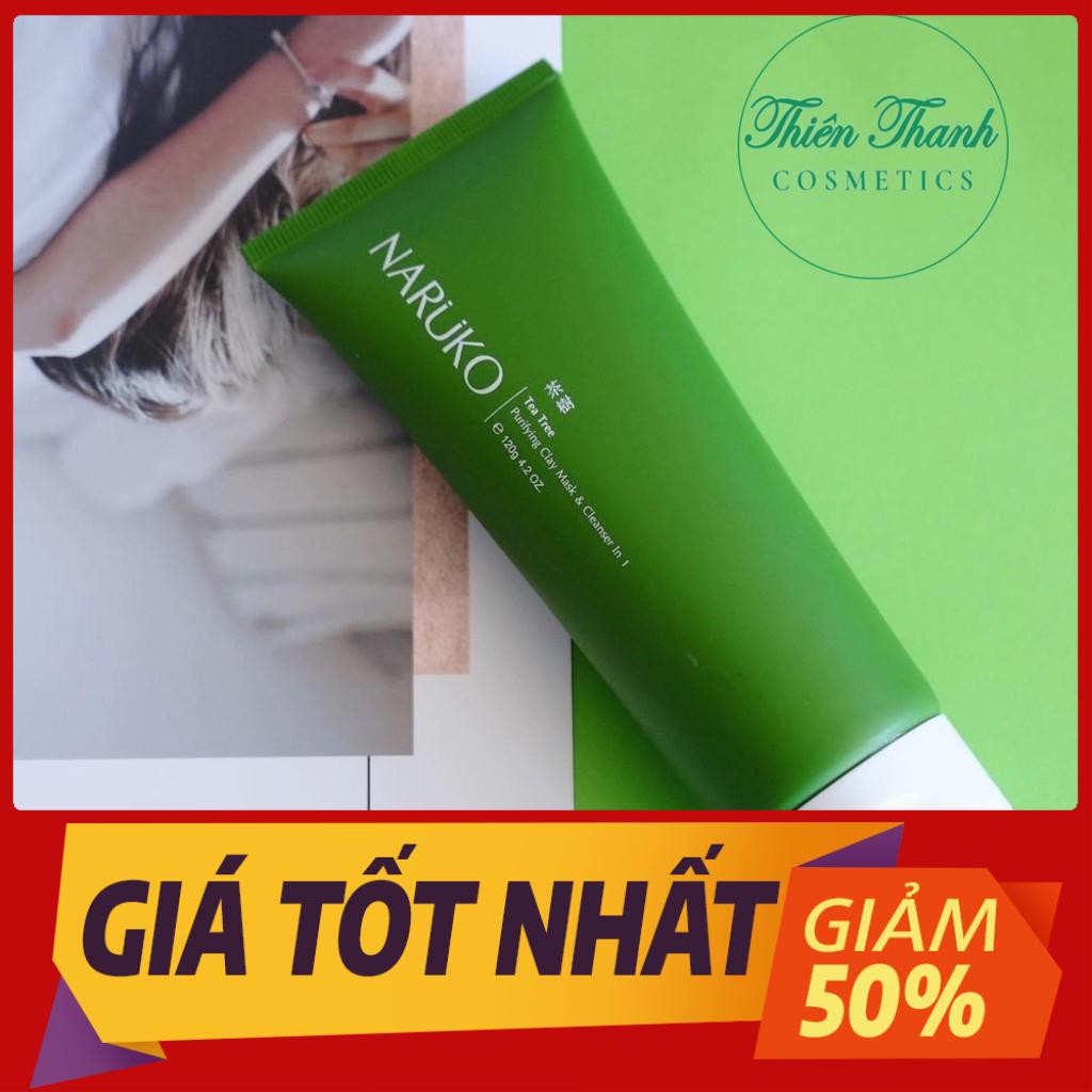 Sữa rửa mặt Tràm trà NARUKO chính hãng bản Đài Loan