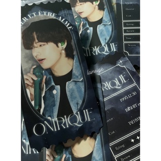(SẴN) TICKET RĂNG CƯA, CARD TRANG TRÍ