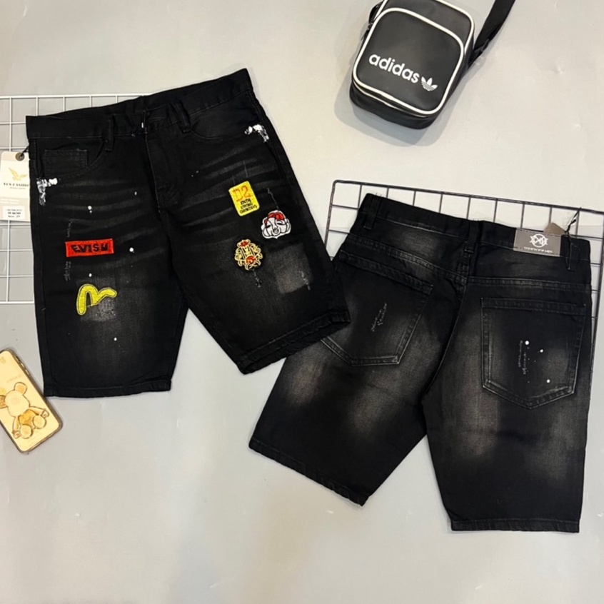 Quần Short Jean Nam Quần đùi nam co giãn hàng đẹp mặc thoáng mát ⚡The Lizard⚡