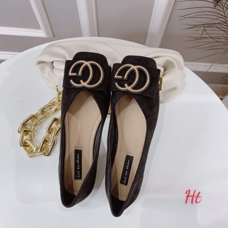 HÀNG CÓ SẴN ♥️♥️GIÀY BỆT DA LỘN ♥️♥️