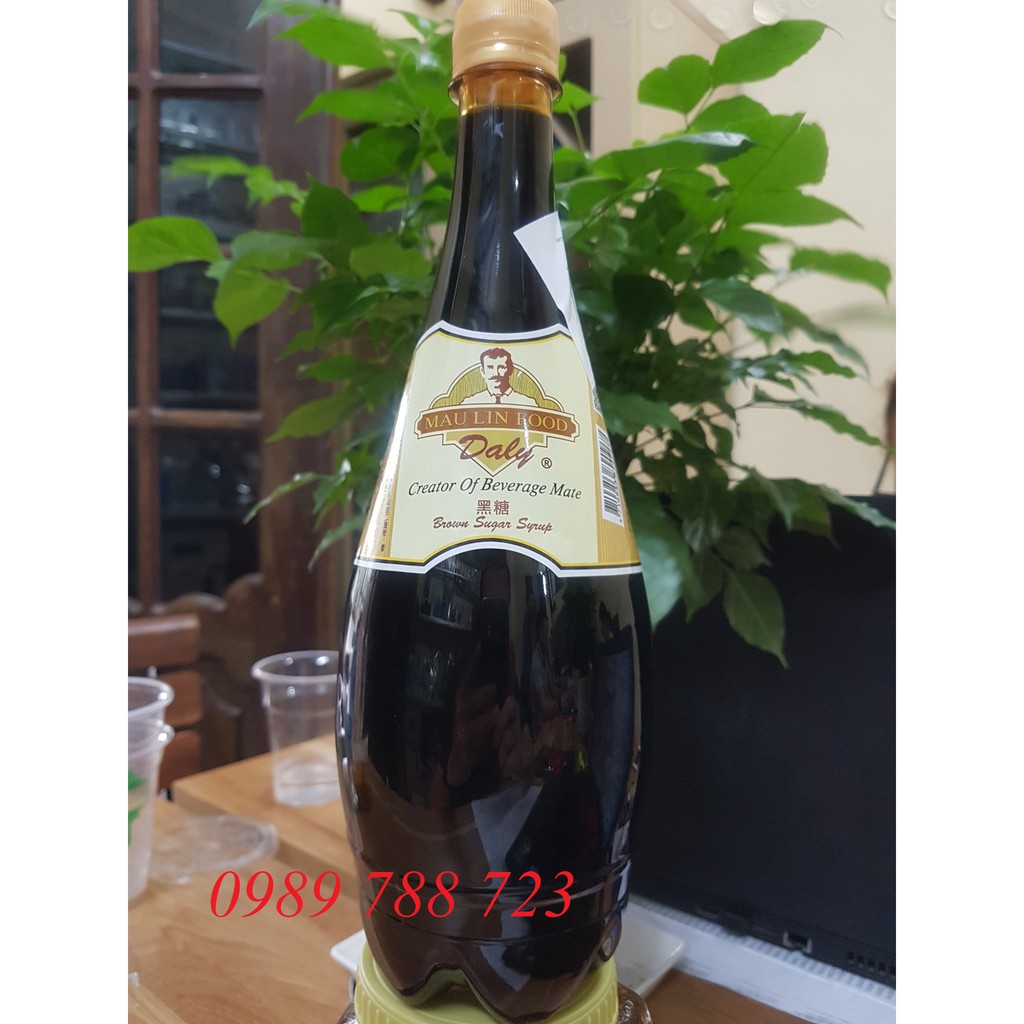 Siro MAULIN caramel / vanilla / hạt dẻ / hokaido / xoài/ đường đen chai 1.3kg