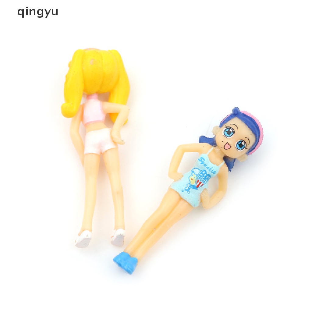 Bộ 6 Tượng Cô Gái Mặc Bikini Mini Dễ Thương Trang Trí Tiểu Cảnh DIY Phụ Kiện Chuyên Dụng Dành Cho Xe Hơi