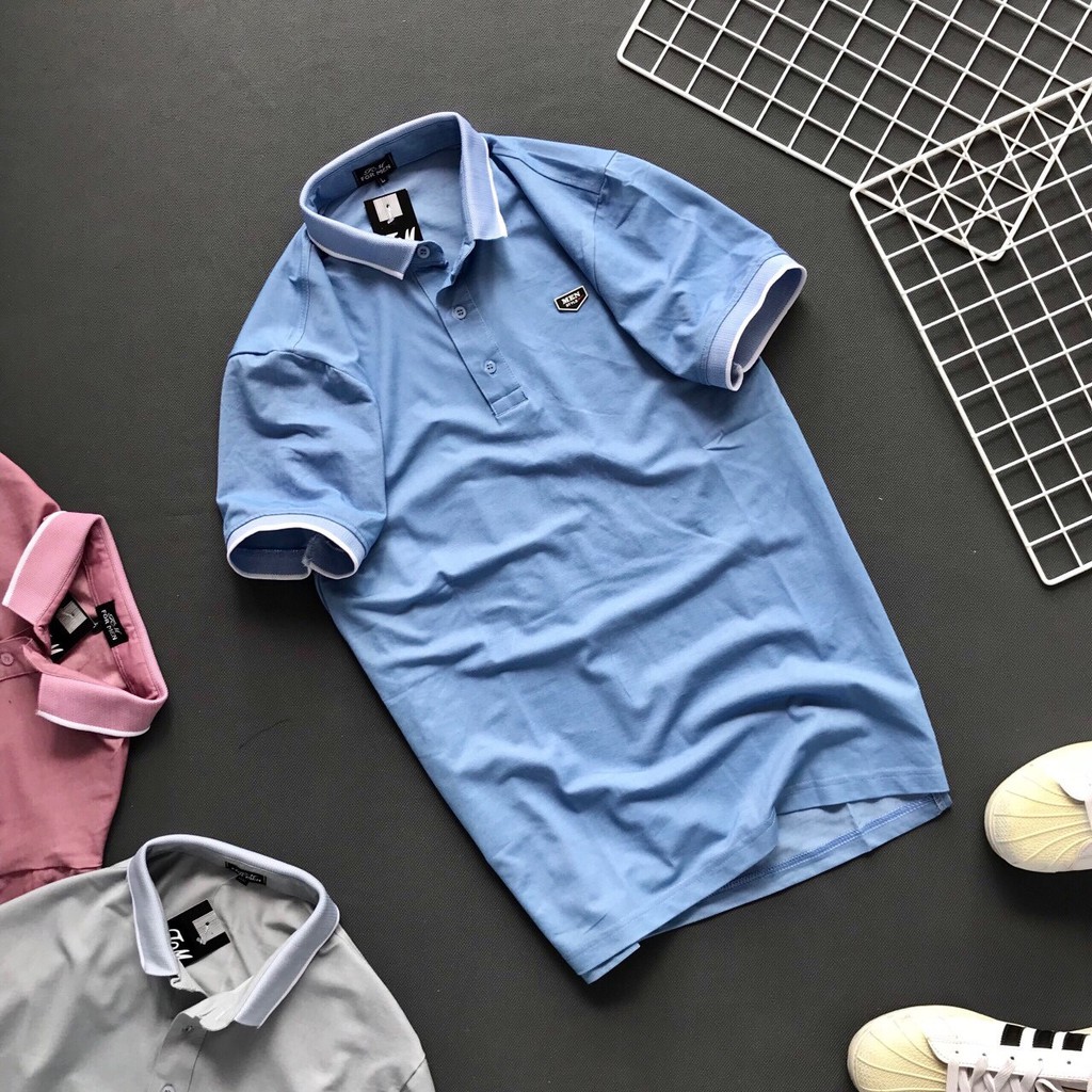 ÁO THUN NAM CAO CẤP CỔ BẺ FOR MEN | BigBuy360 - bigbuy360.vn