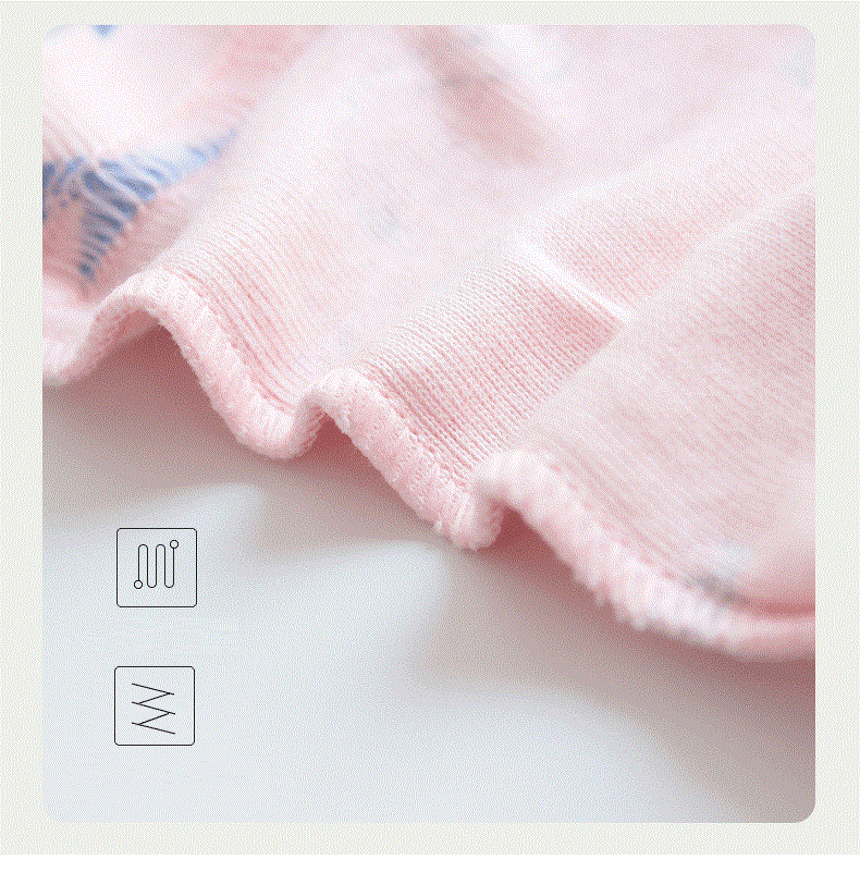 Bộ 3 Quần Lót In Hình Nàng Tiên Cá 100% Cotton Dành Cho Bé Gái Không có chất huỳnh quang