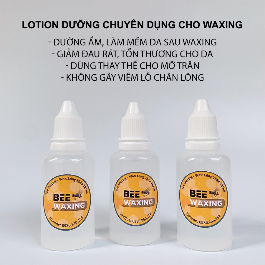 Lotion Dưỡng Lông Sau Waxing- Dưỡng Bôi Sau Wax Lông An Toàn Cho Da