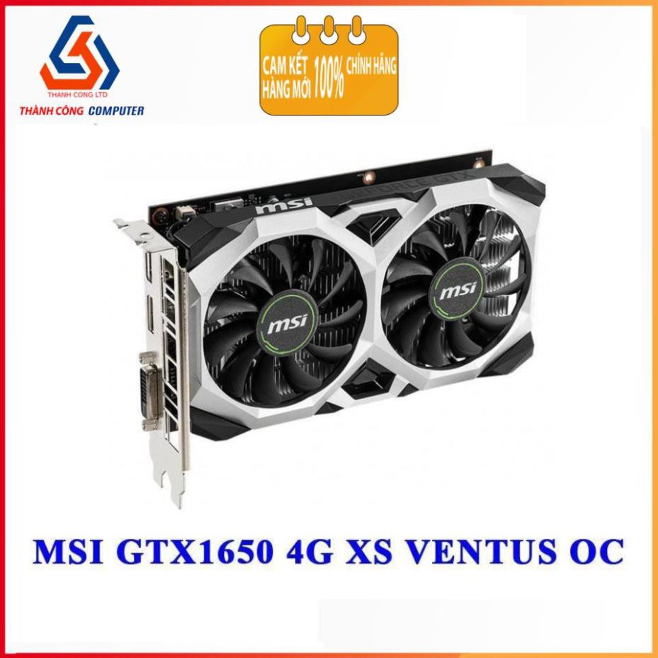VGA MSI GeForce GTX 1650 D6 VENTUS XS OC