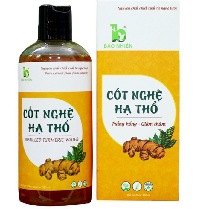 Cốt Rượu Nghệ Hạ Thổ Đậm Đặc Cho Da Mặt Dành Cho Bà Bầu Và Mẹ Sau Sinh Sản Phẩm Của Bảo Nhiên