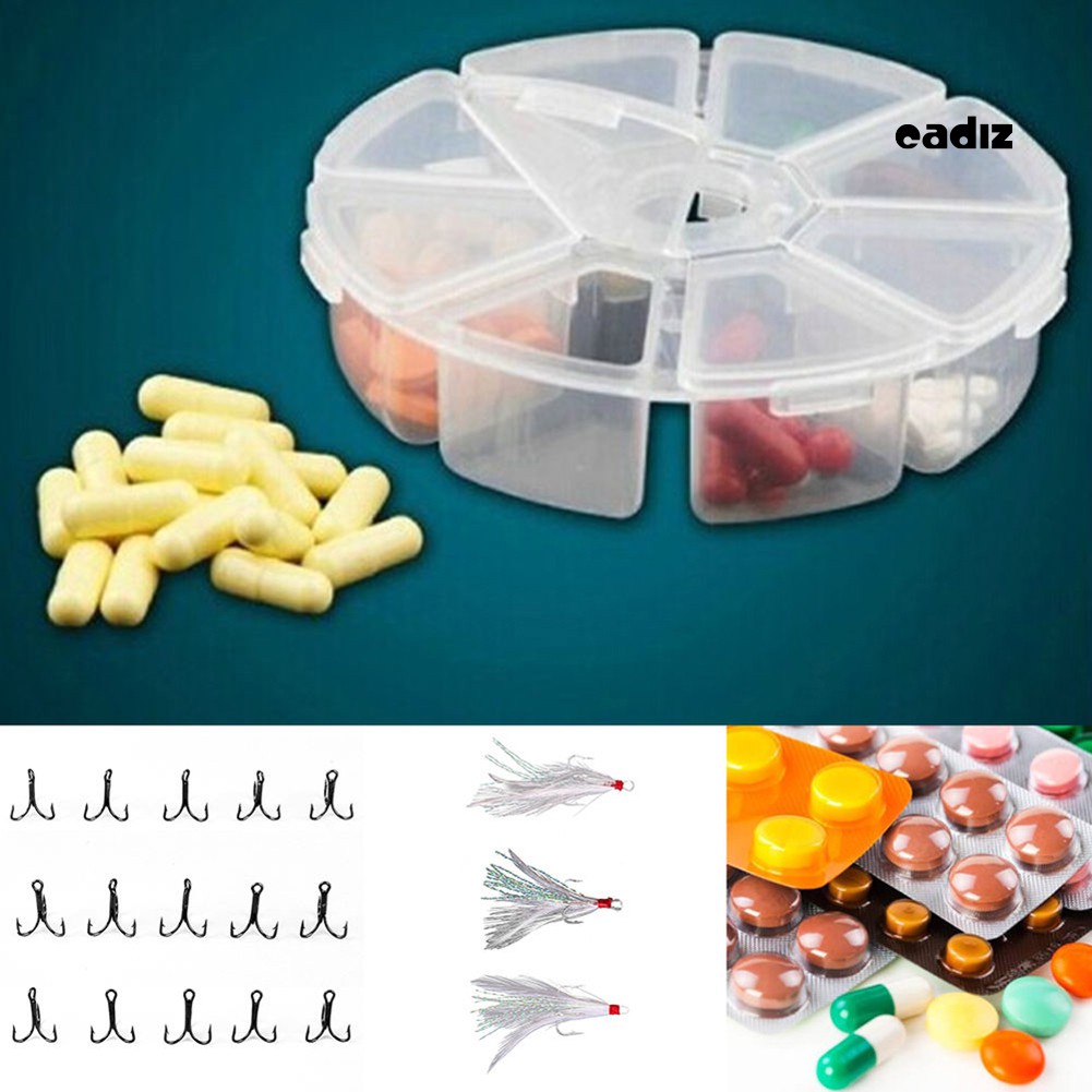 Hộp Nhựa Đựng Phụ Kiện Câu Cá 24 / 15 / 8 Ngăn Tiện Lợi