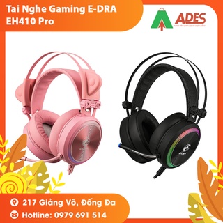 [Mã 99ELHA giảm 7% đơn 300K] Tai nghe Gaming EDRA EH412 PRO Pink / Black Led RGB Bảo Hành Chính Hãng 12 Tháng