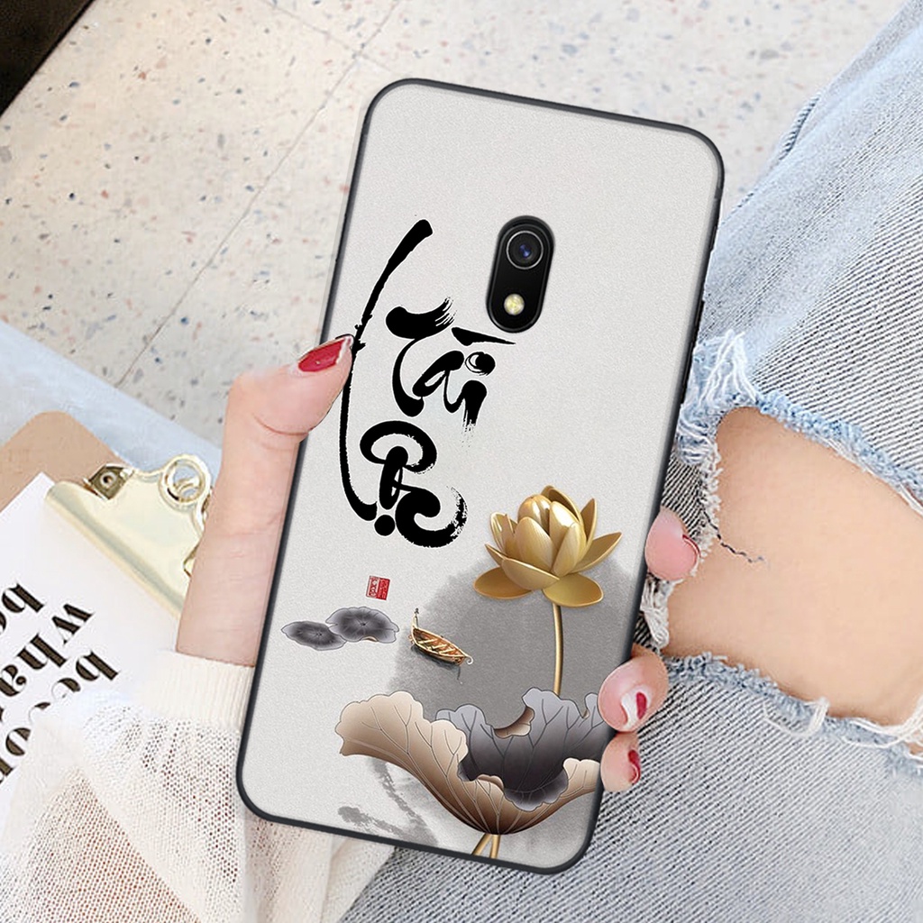 Ốp lưng Xiaomi REDMI 8A in hình chữ tài chữ lộc, Cha Mẹ, bình an SIÊU ĐẸP