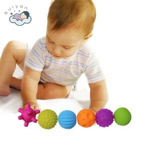 【RYT】Aofocy Sensory Balls Set Premium Baby Soft Balls Educational Toys Massage Ball