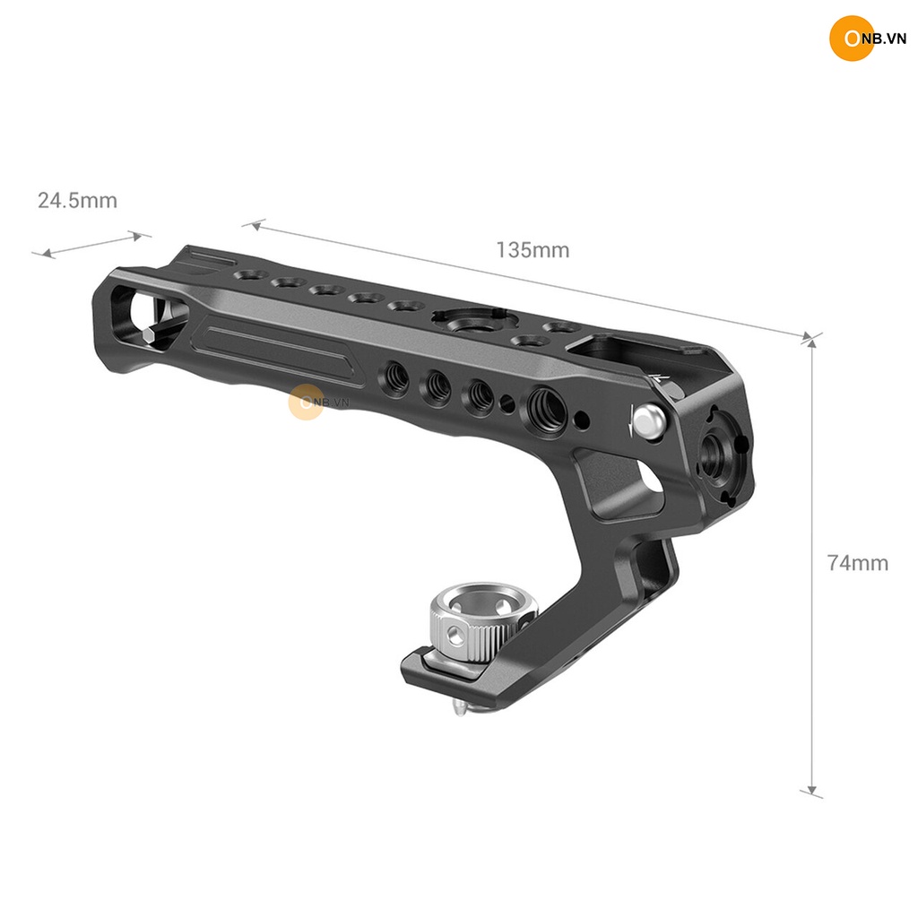 SmallRig Top Handle 2165C - Tay cầm hỗ trợ quay ốc 3/8 mẫu mới 2022