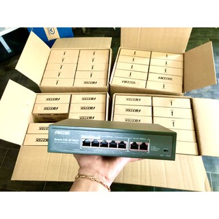 Switch PoE⭐FREESHIP⭐Aptek SF1052P [5 Port (Cổng) PoE - AI Thông minh]