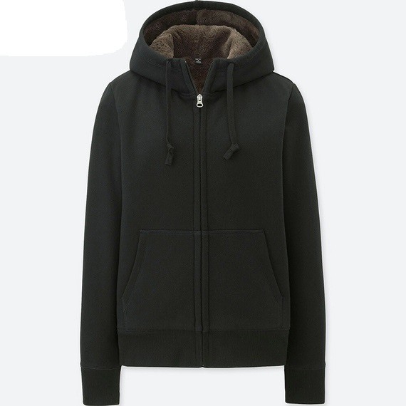 Áo nỉ lót lông cừu nữ Uni qlo Nhật 2018 đủ sz S M L