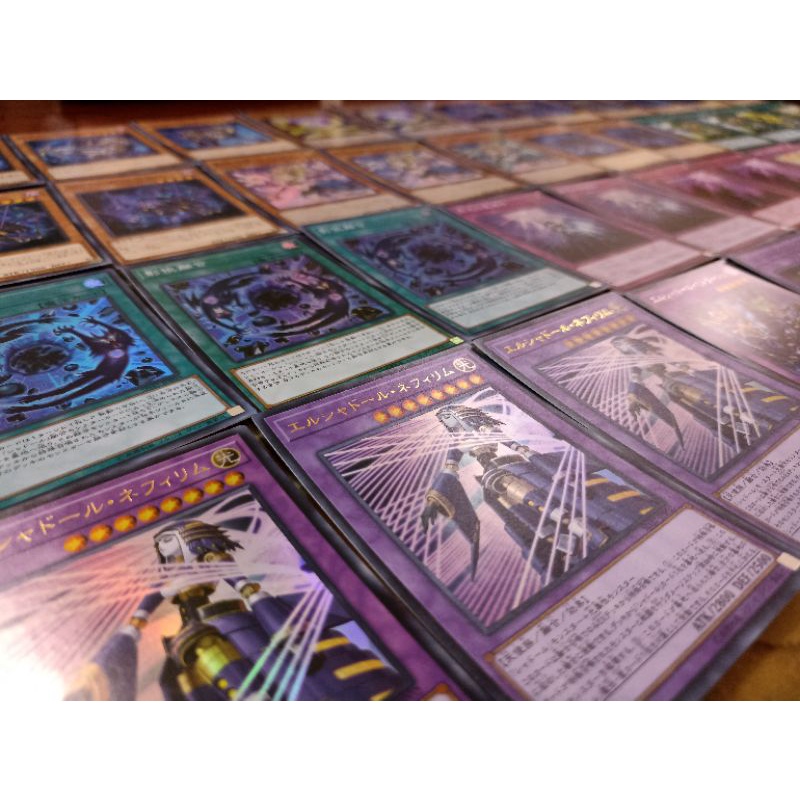 Bộ thẻ bài Yugioh chính hãng đủ độ hiếm - bộ bài Shaddoll do Konami sản xuất