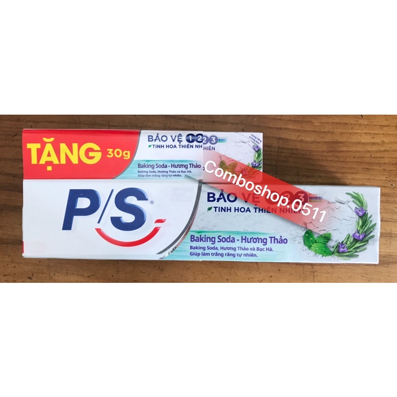 Kem đánh răng PS baking soda-hương thảo 180g