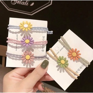 Buộc tóc Cột tóc hoa cúc