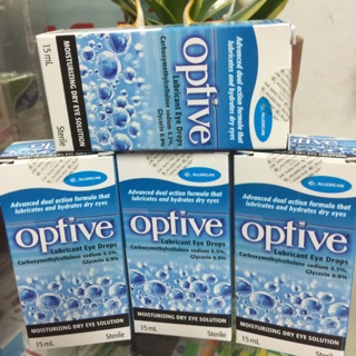 Dung dịch làm trơn mắt OPTIVE