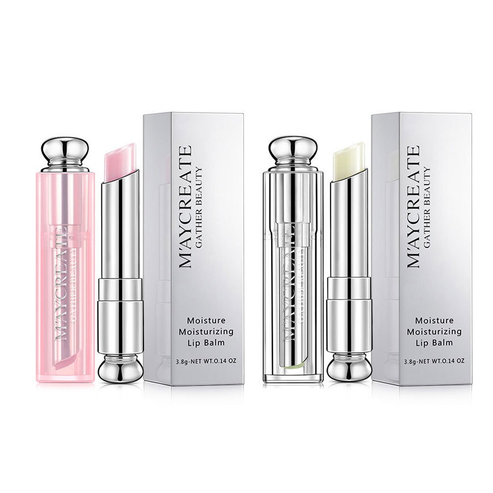 Son dưỡng môi MAYCREATE hương Dâu tây / chanh chăm sóc môi