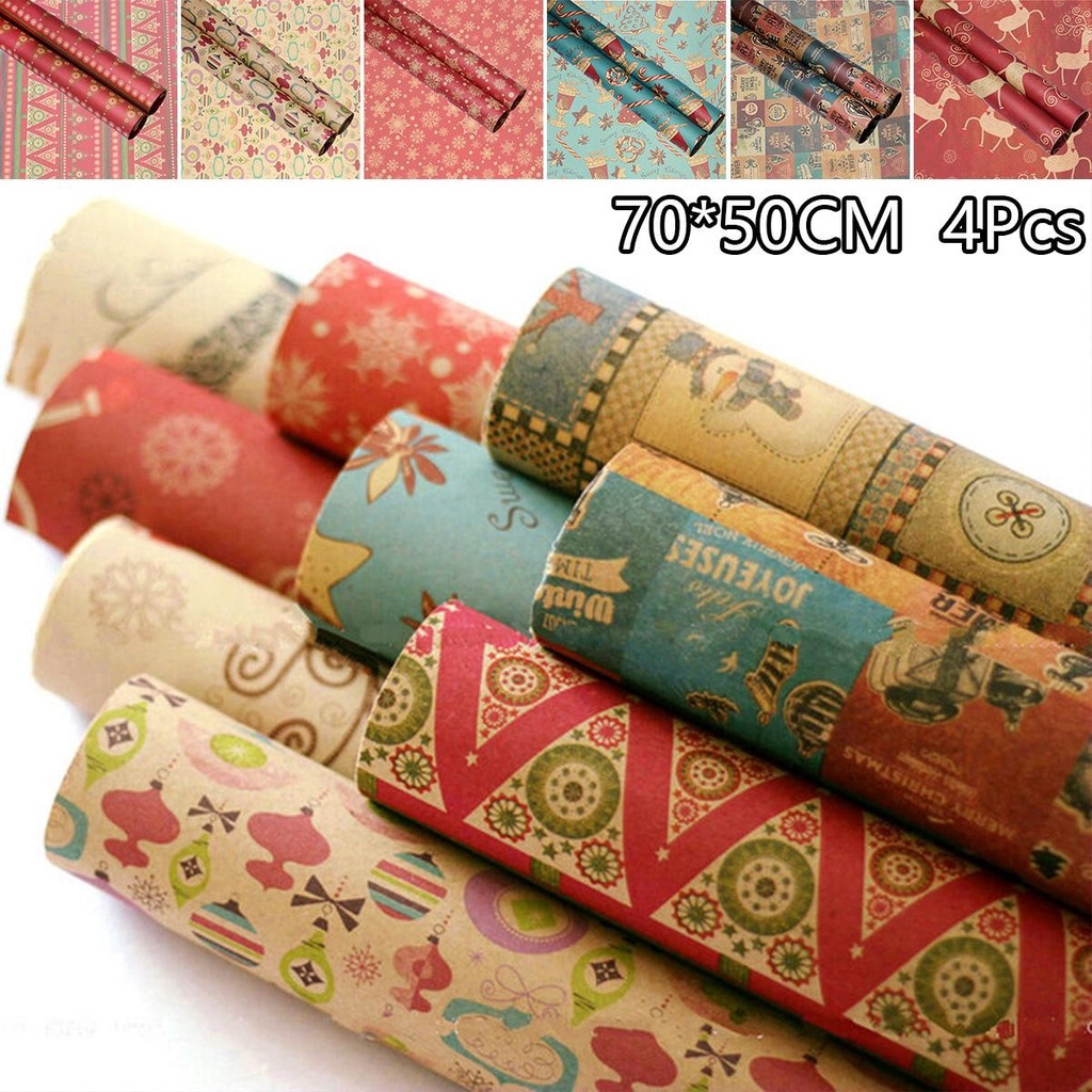 ChamerWrapping Paper Home Crafts Birthday Christmas Party Decoration Packaging