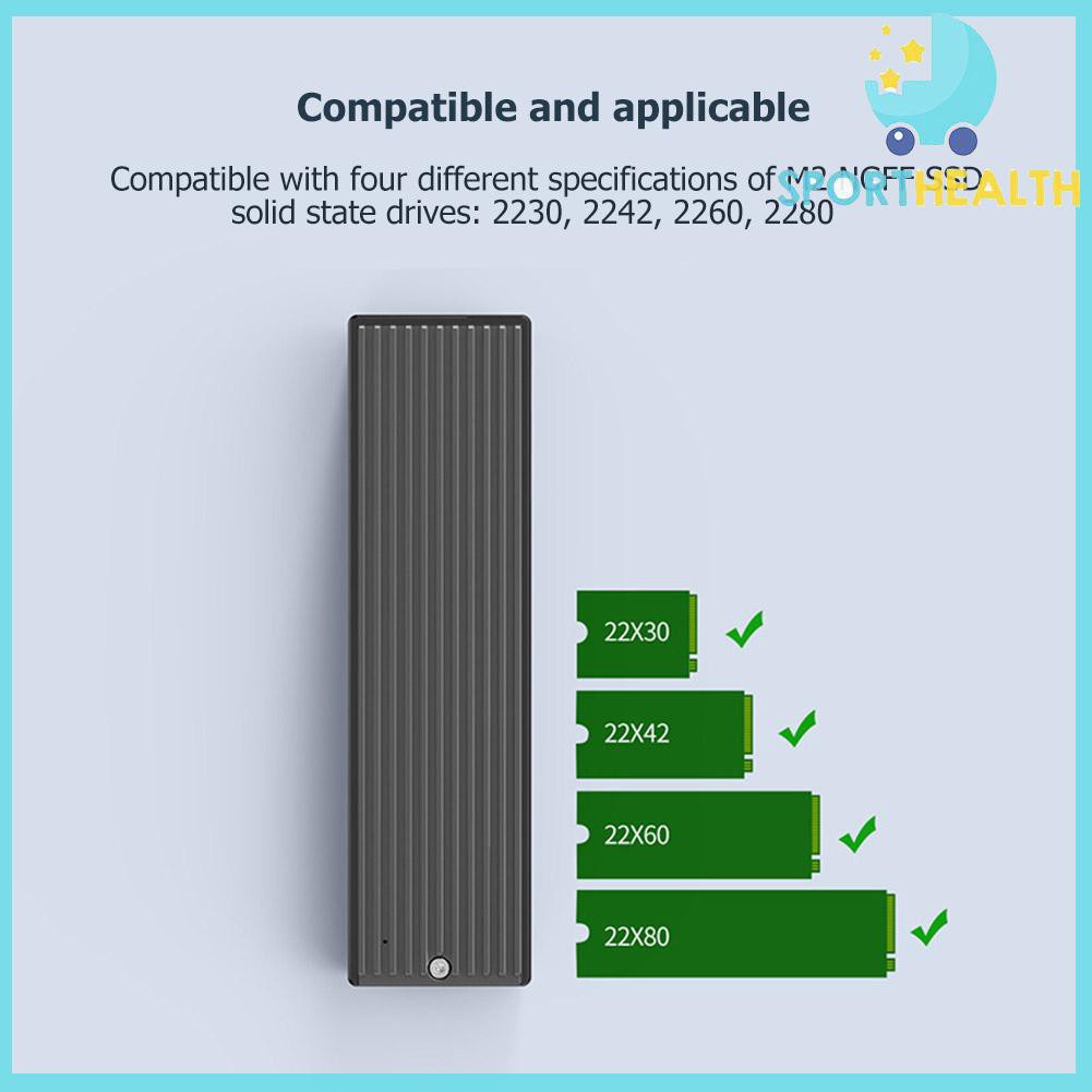 Hộp Đựng Ổ Cứng Ngoài Orico M2Pf-C3 M.2 Ngef Ssd 5gbps | BigBuy360 - bigbuy360.vn