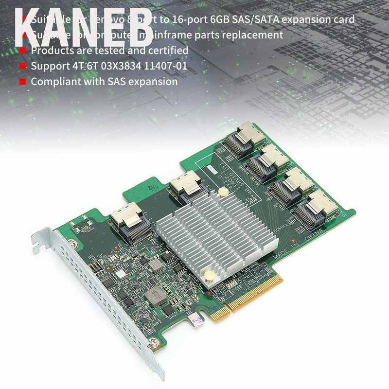 Card Mở Rộng 16 Cổng Pci E Sas 11407 1 Cho Lenovo 03x3834