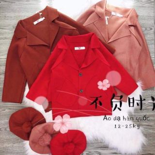 Khoác dạ nữ cho bé gái 10-30kg