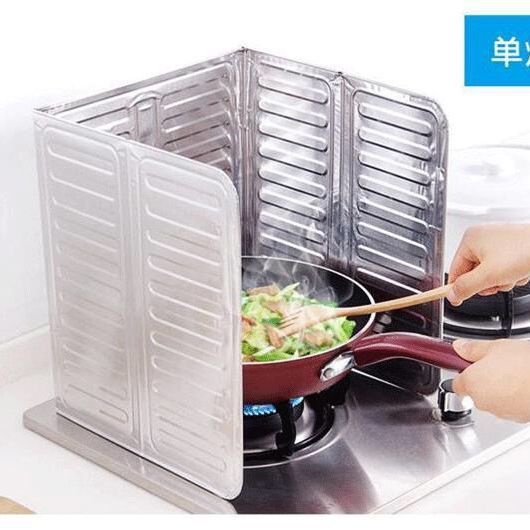 Tấm chắn dầu mỡ - Tấm chấn dàu mỡ bếp ga- Khung tráng nhôm size 32.5x84cm