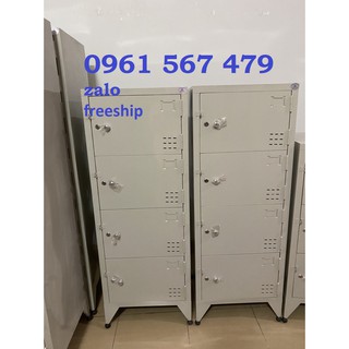 Tủ sắt đựng hồ sơ 4 tầng cao 1m3 _ HS-4T