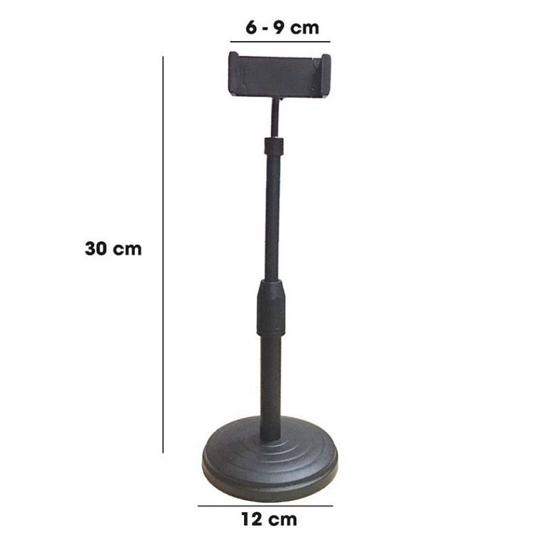 Giá đỡ điện thoại để bàn đa năng xoay 360 độ điểu chỉnh trên dưới hỗ trợ livestream xem phim video học bài online | BigBuy360 - bigbuy360.vn
