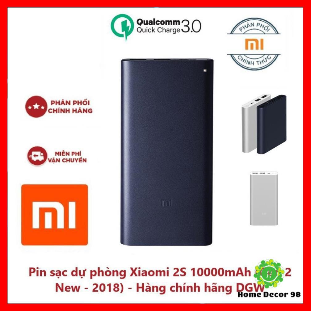 Sạc dự phòng Xiaomi gen 2s 10000mAh PLM13ZM bản sạc nhanh 2019, với thiết kế tinh tế, vỏ kim loại chuẩn dung lượng