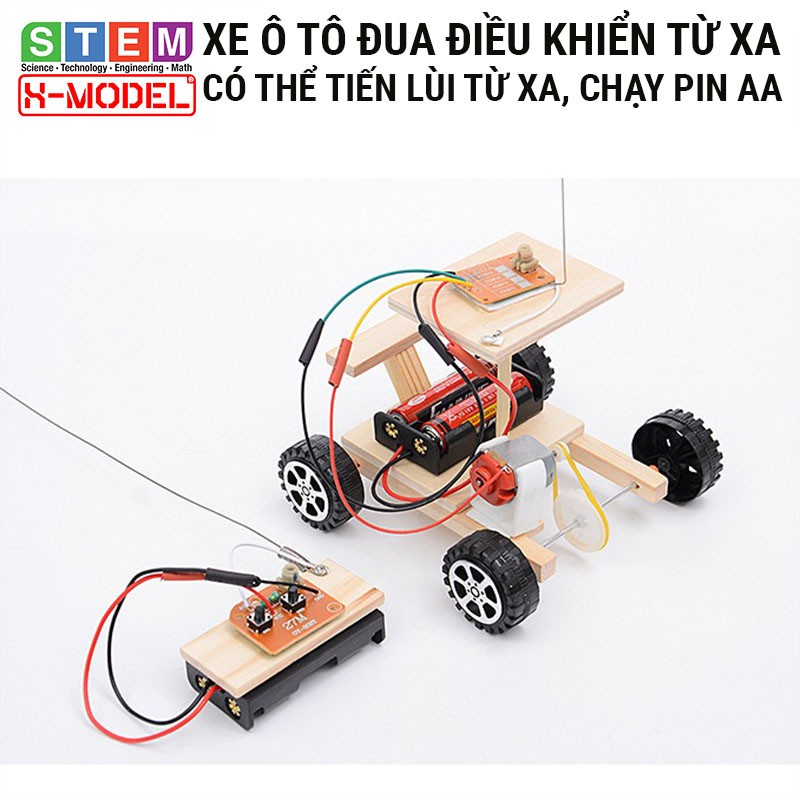 Đồ choi lắp ráp cho bé Xe đua điều khiển từ xa X-MODEL ST64, Đô choi sáng tạo STEM[ Giáo dục STEM, STEAM]