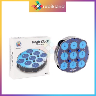  Rubik Đồng Hồ Rubic Biến Thể Clock ShengShou Magnetic Clock Có Nam Châm Đồ Chơi Trí Tuệ Trẻ Em 