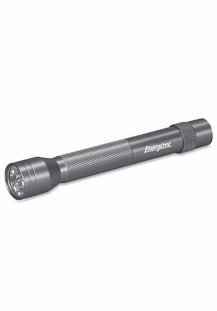 👉Đèn pin LED Energizer 60-Lumens Kim loại xám với 2 pin AA - Mỹ