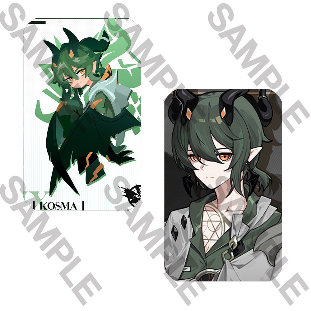 Ảnh card bo góc in hình HONKAI IMPACT thẻ bo viền 5*8cm anime chibi xinh xắn nhiều mẫu